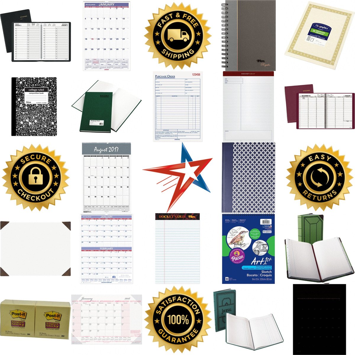 Millions of Products A selection of Note Pads Writing Pads and Notebooks products on GoVets
