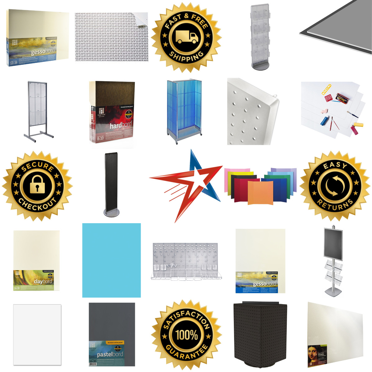 Millions of Products A selection of Project and Display Boards products on GoVets