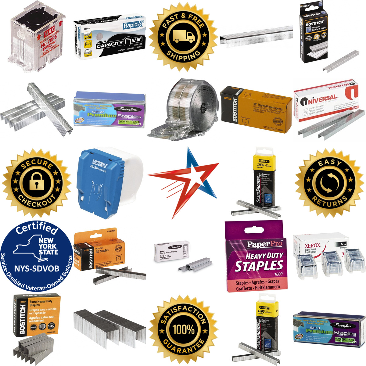 Millions of Products A selection of Office Staples products on GoVets