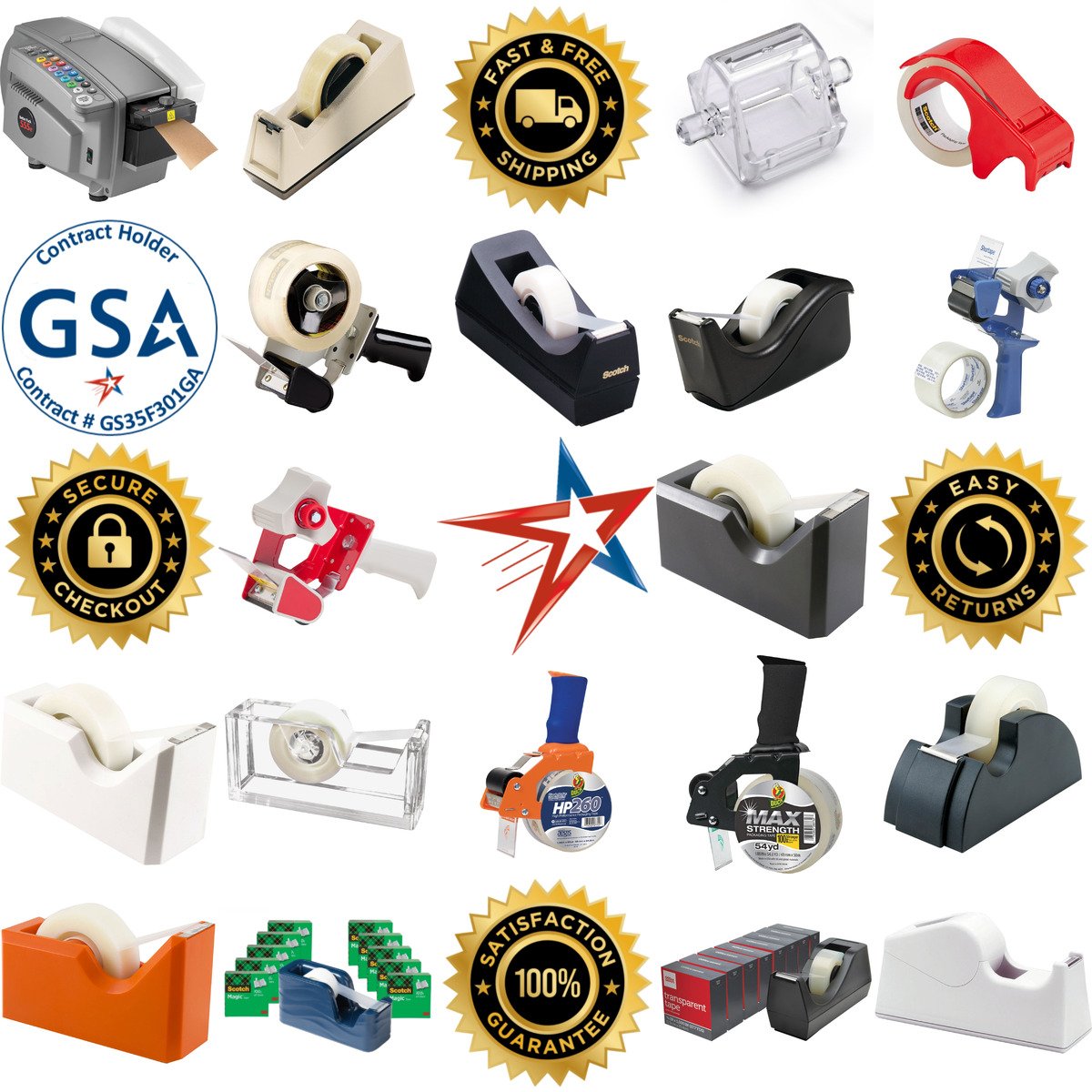 Millions of Products A selection of Tape Dispensers products on GoVets