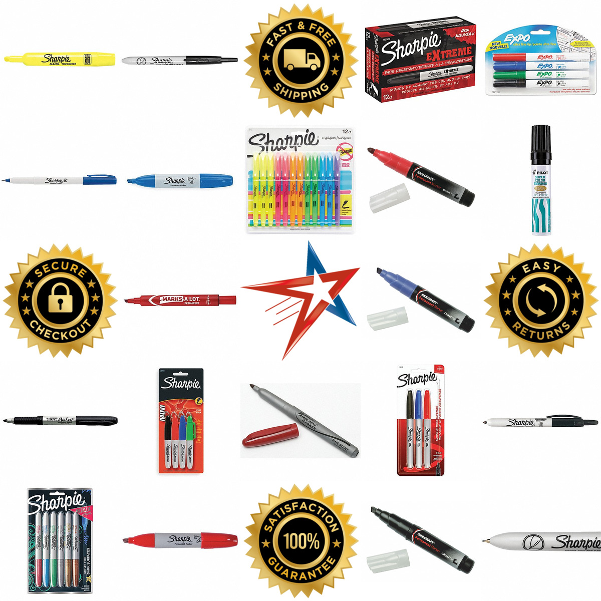 Millions of Products A selection of Markers products on GoVets