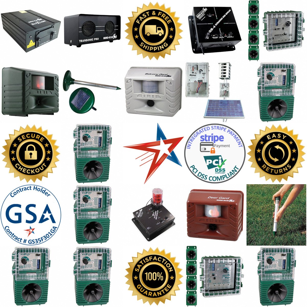 Millions of Products A selection of Electronic Pest Repellers products on GoVets