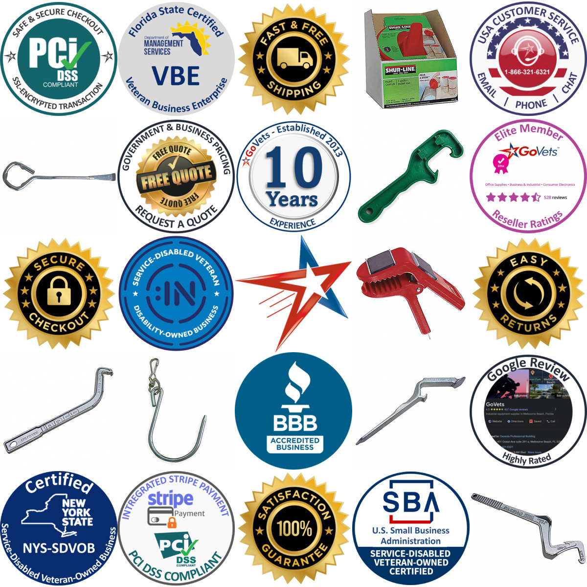 Millions of Products A selection of Paint Can Tools products on GoVets