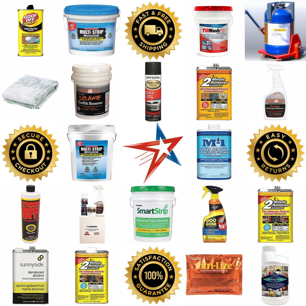 Millions of Products A selection of Paint Removers products on GoVets