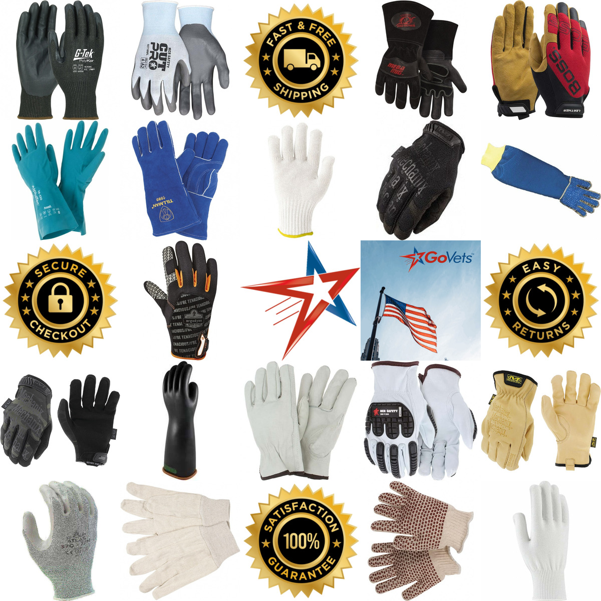 Millions of Products A selection of Gloves products on GoVets