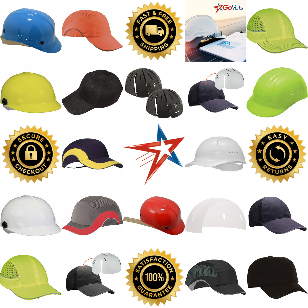 Millions of Products A selection of Bump Caps products on GoVets