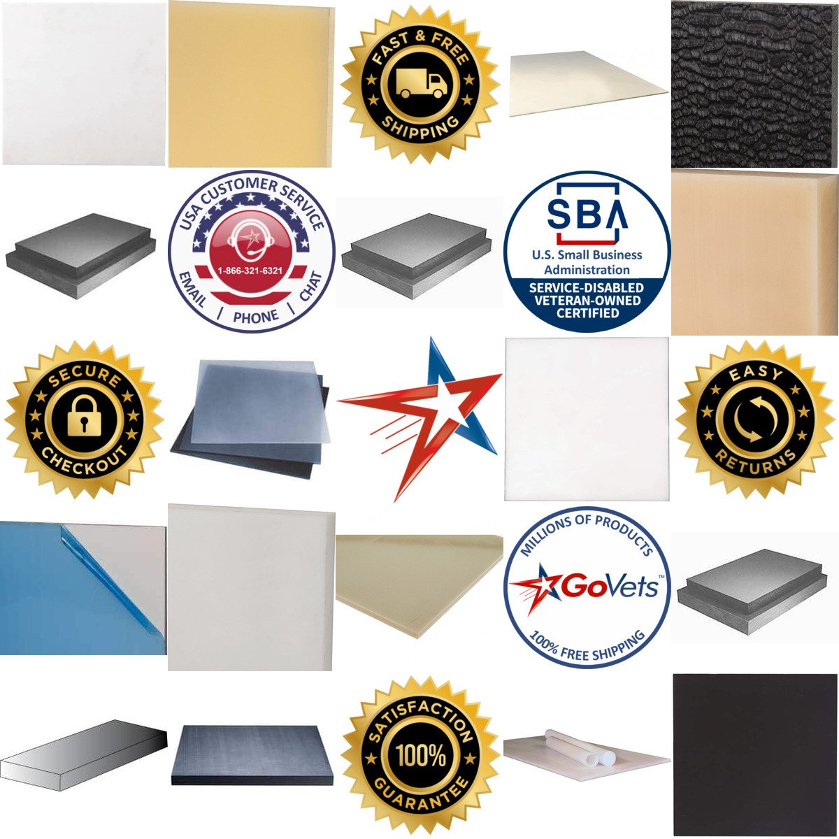 Millions of Products A selection of Msc products on GoVets