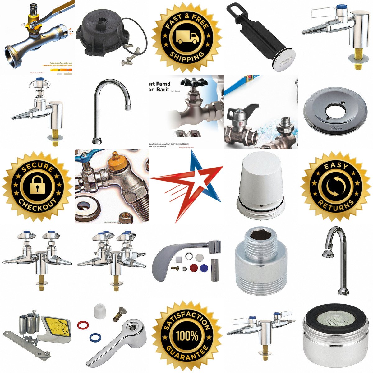 Millions of Products A selection of Faucet Repair Parts products on GoVets