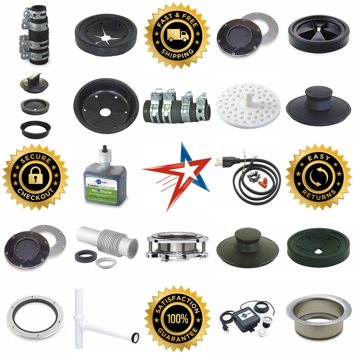 A selection of Garbage Disposal Accessories products on GoVets