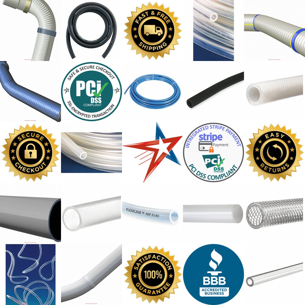 Millions of Products A selection of Plastic Rubber and Synthetic Tubing products on GoVets