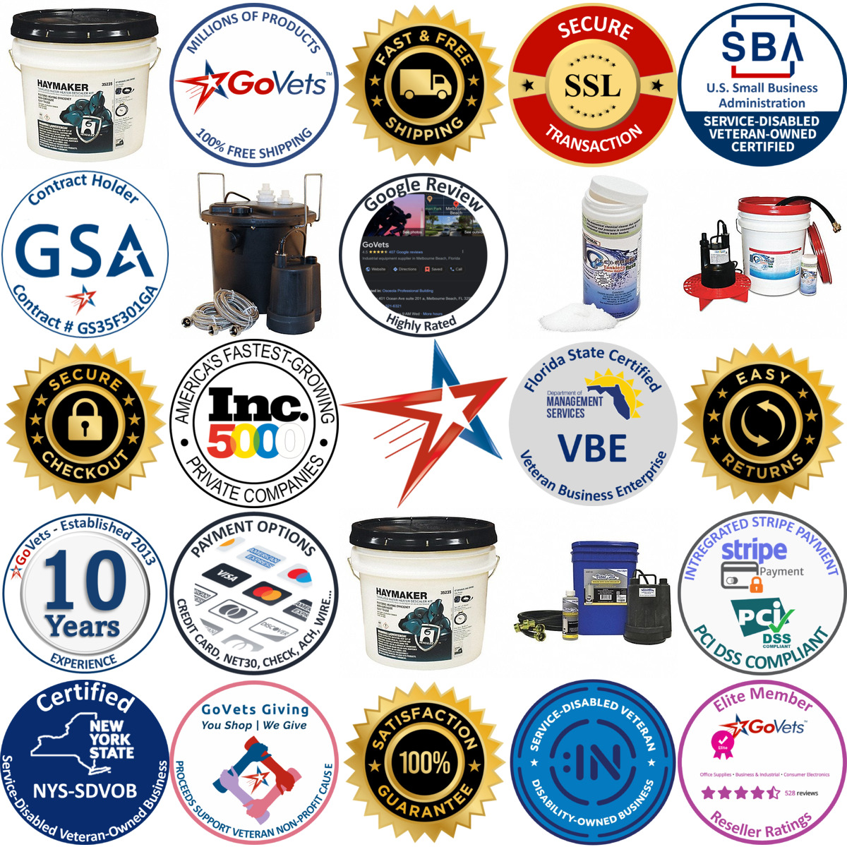 Millions of Products A selection of Water Heater Cleaners and Descaling Kits products on GoVets