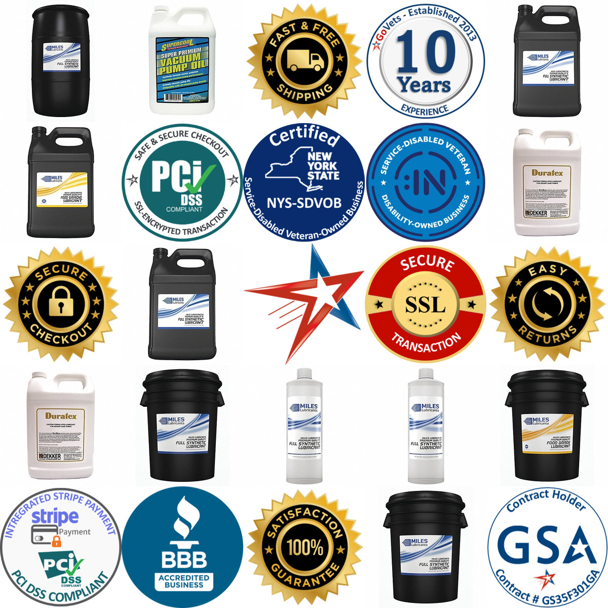 Millions of Products A selection of Air Compressor Oil products on GoVets