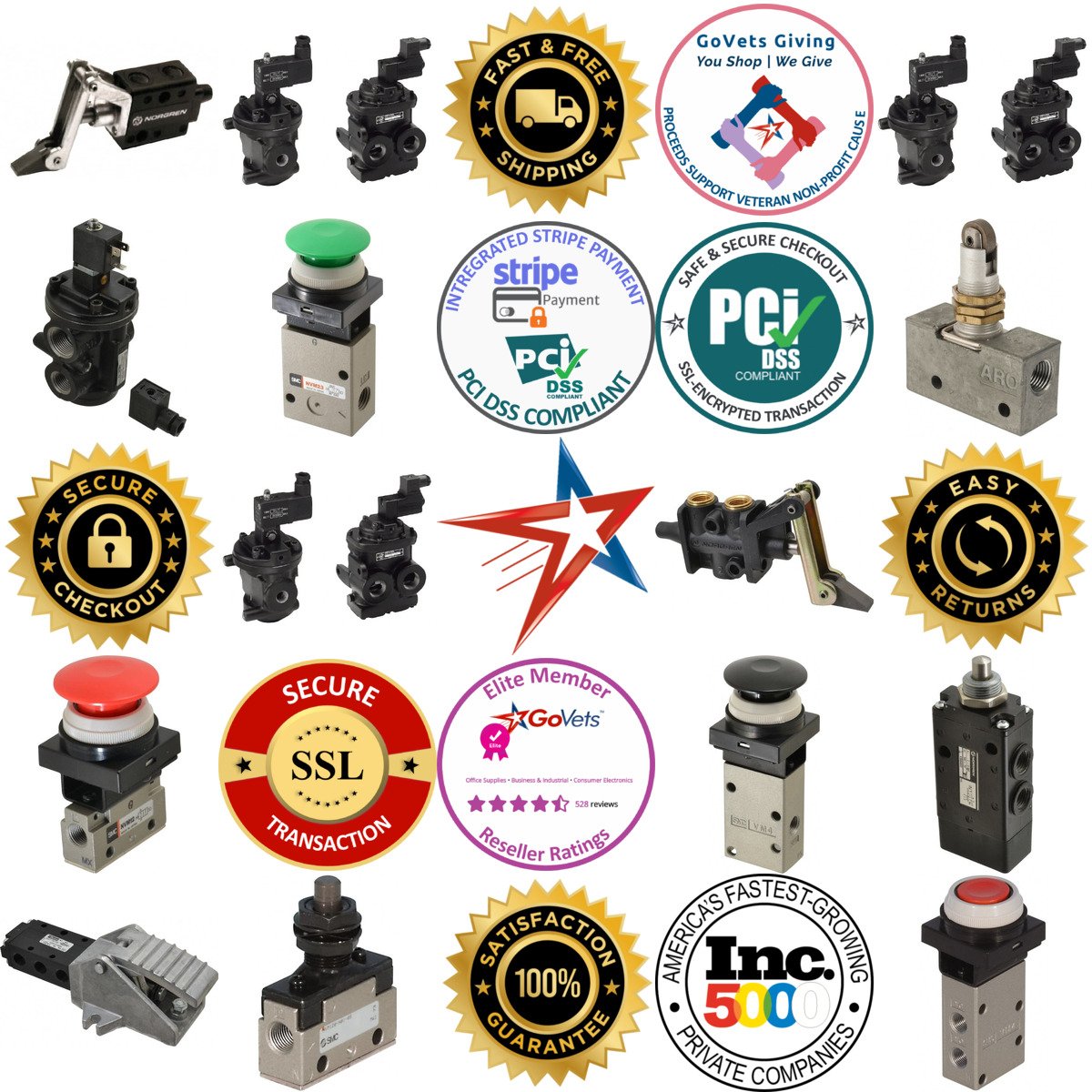 Millions of Products A selection of Mechanically Operated Valves products on GoVets
