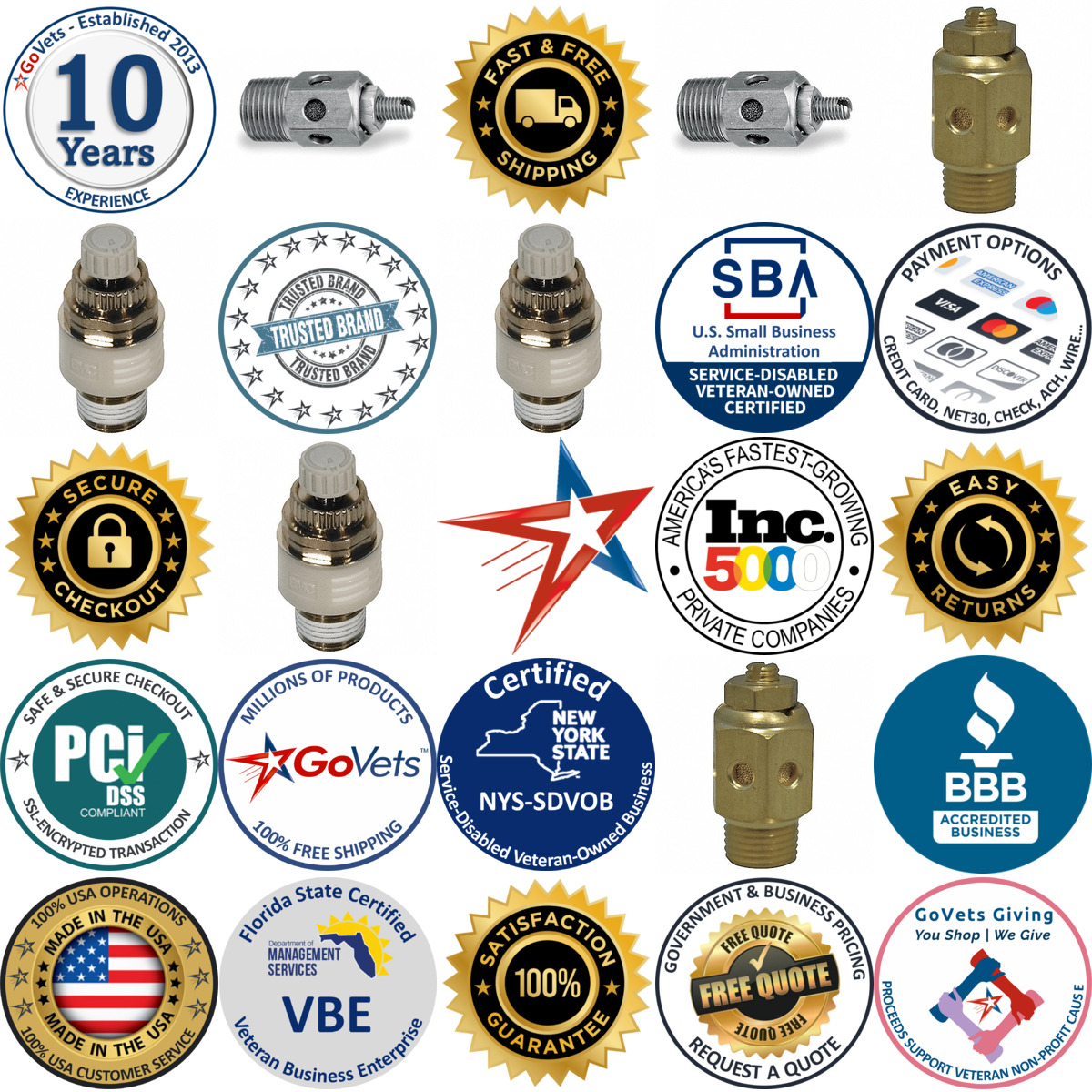 Millions of Products A selection of Exhaust Port Flow Controls products on GoVets