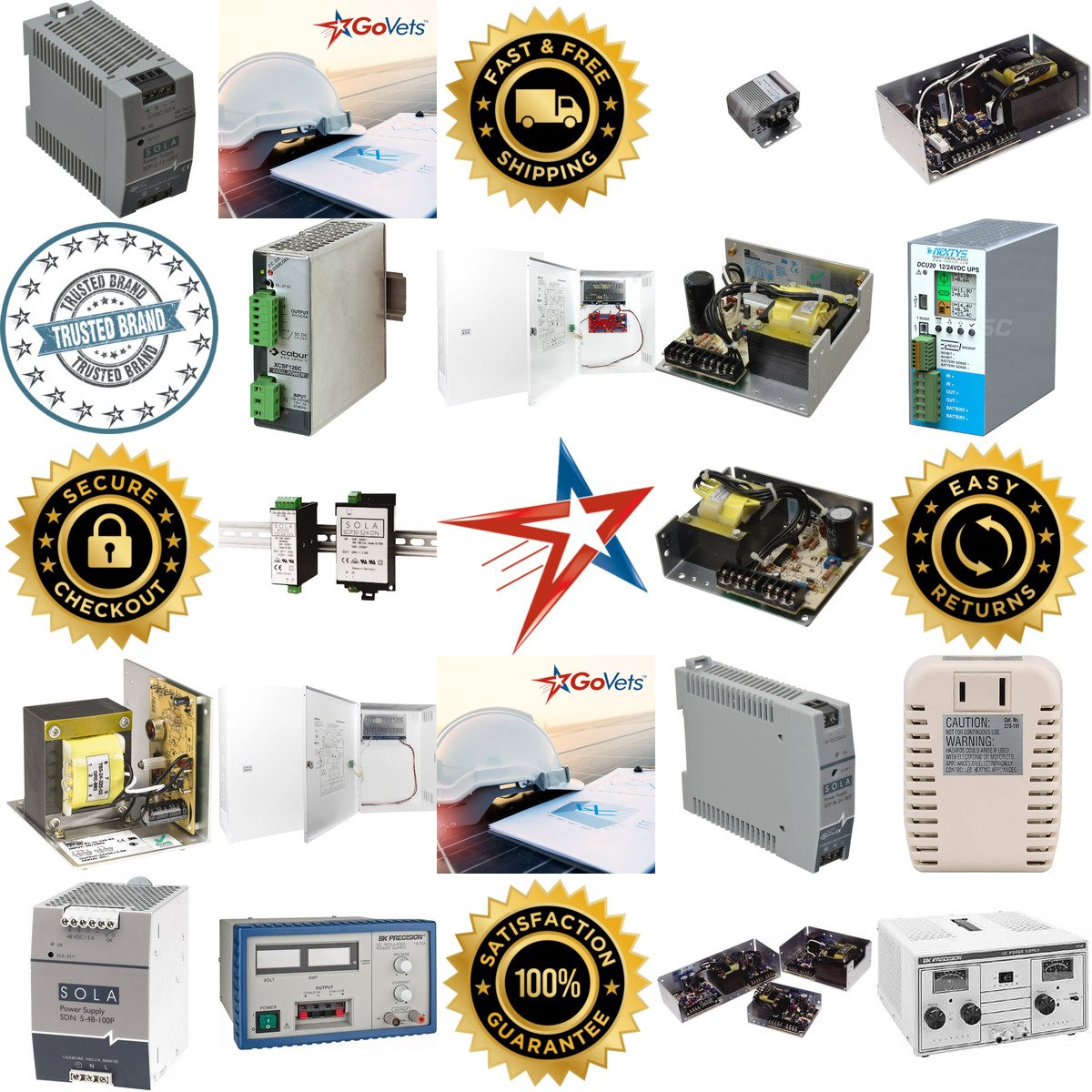 Millions of Products A selection of Power Supplies products on GoVets