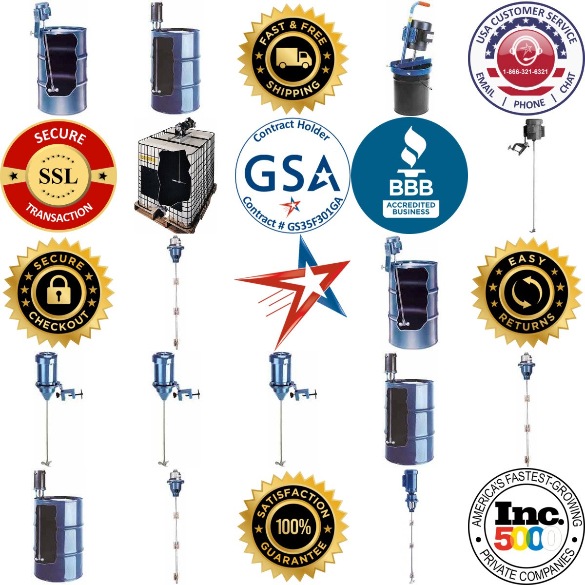 Millions of Products A selection of Neptune Mixer products on GoVets