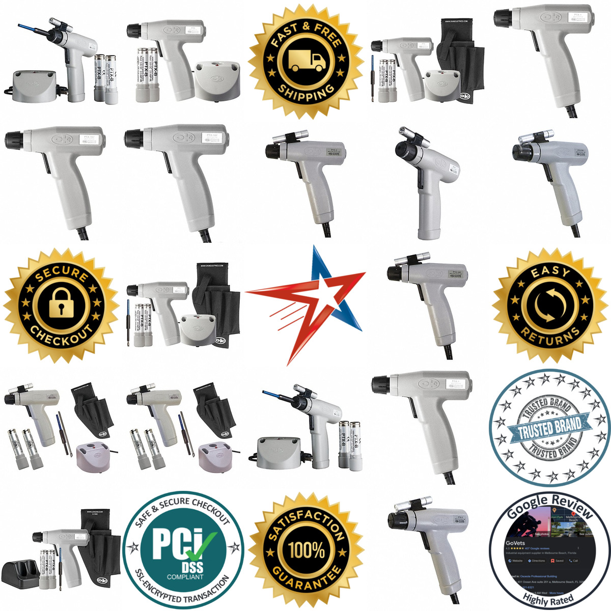 Millions of Products A selection of Powered Wire Wrap and Unwrap Tools products on GoVets
