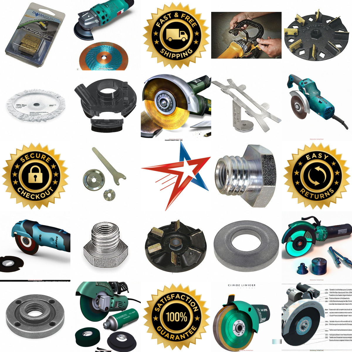 Millions of Products A selection of Angle Grinder Accessories products on GoVets