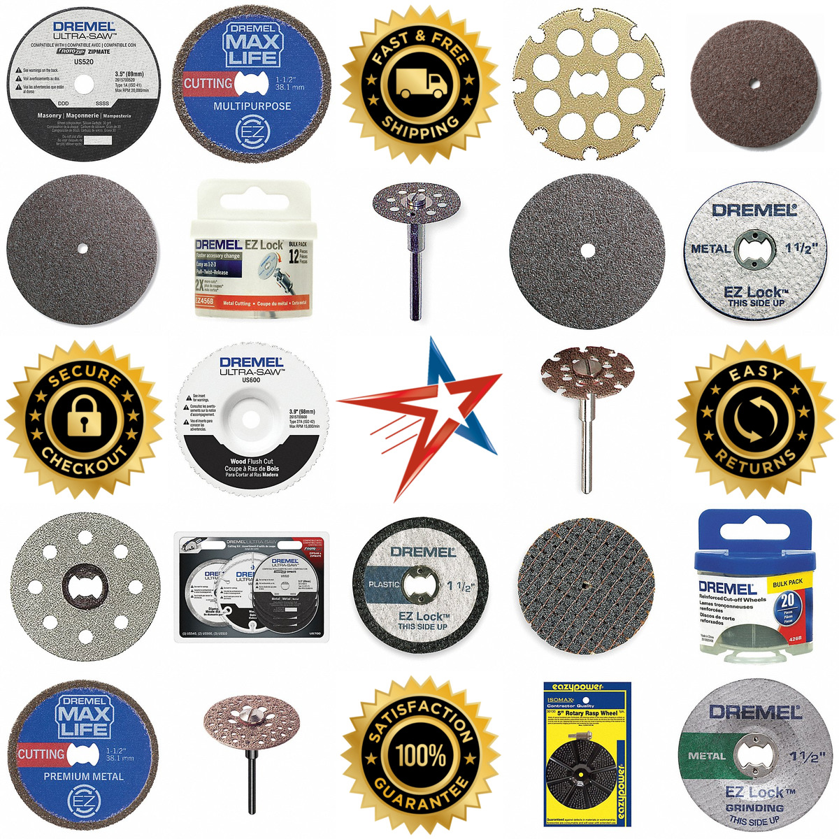 Millions of Products A selection of Cutting Wheels For Rotary Tools products on GoVets