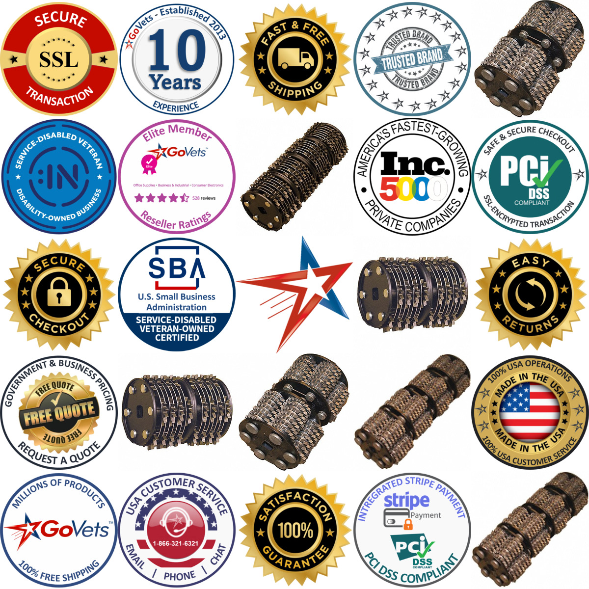 Millions of Products A selection of Scarifier Cutter Bundles products on GoVets