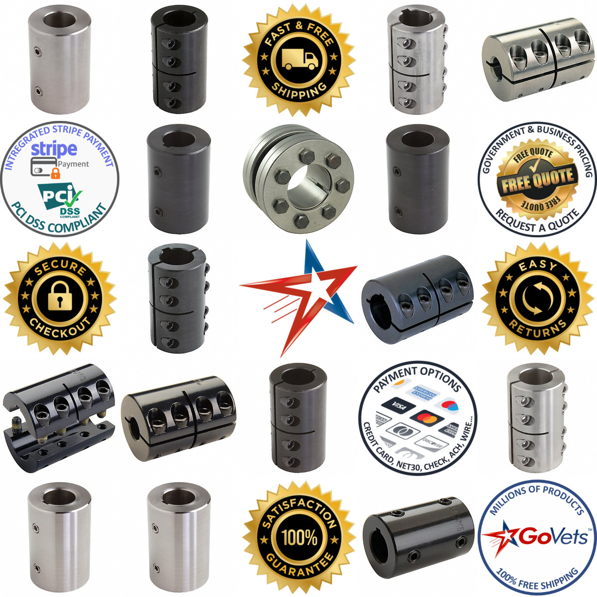 Millions of Products A selection of Rigid Couplings products on GoVets