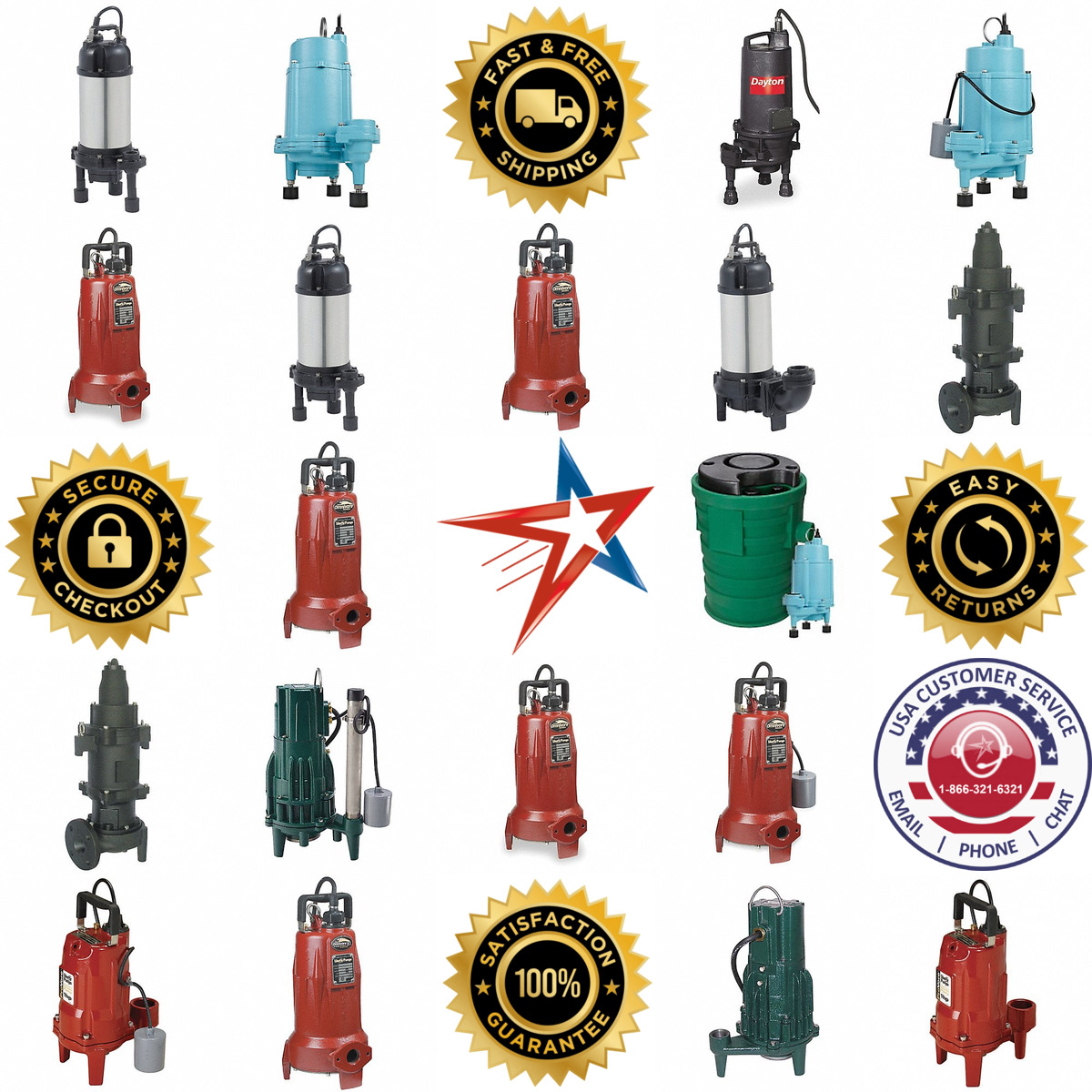 Millions of Products A selection of Sewage Grinder Pumps products on GoVets