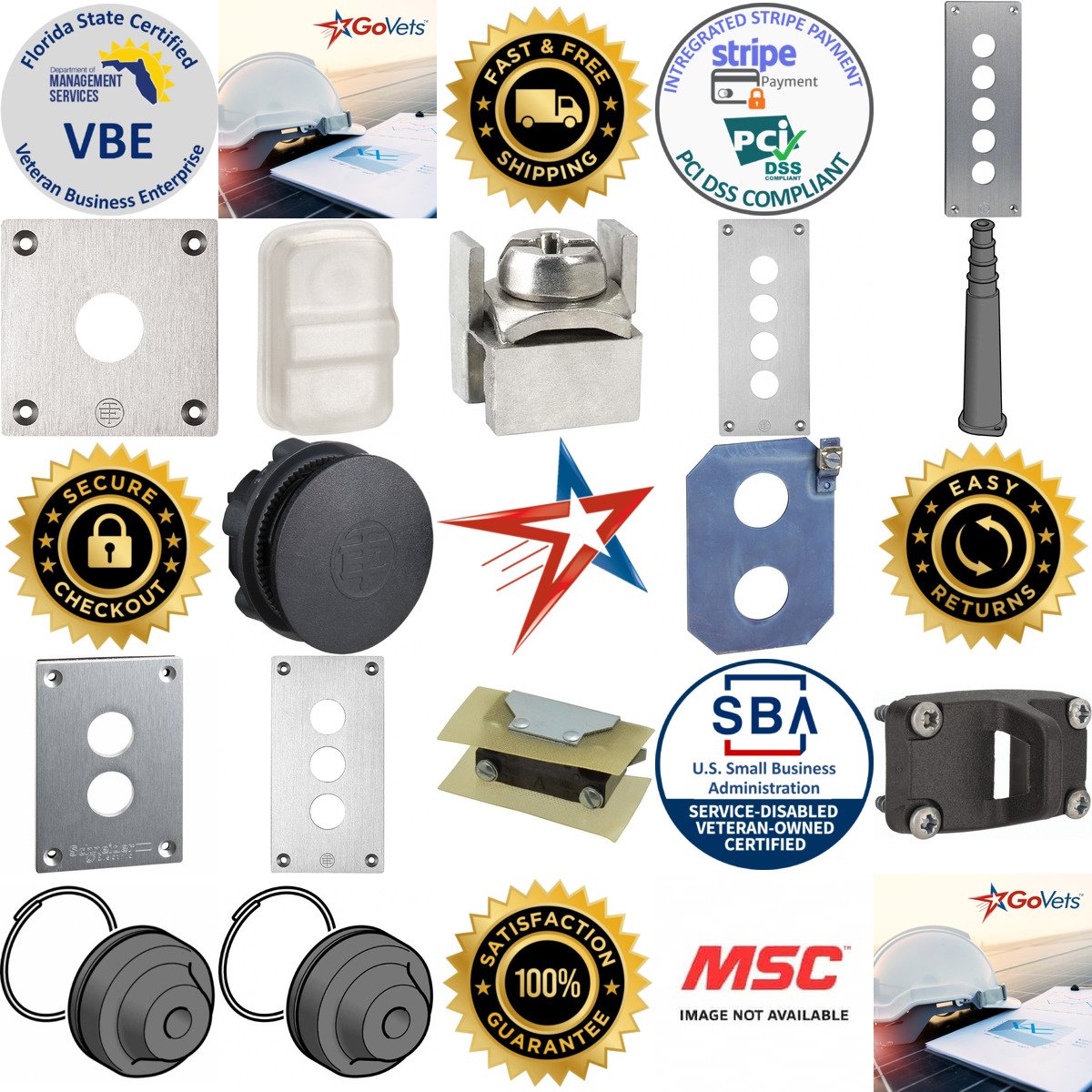 Millions of Products A selection of Pushbutton Control Station Accessories products on GoVets