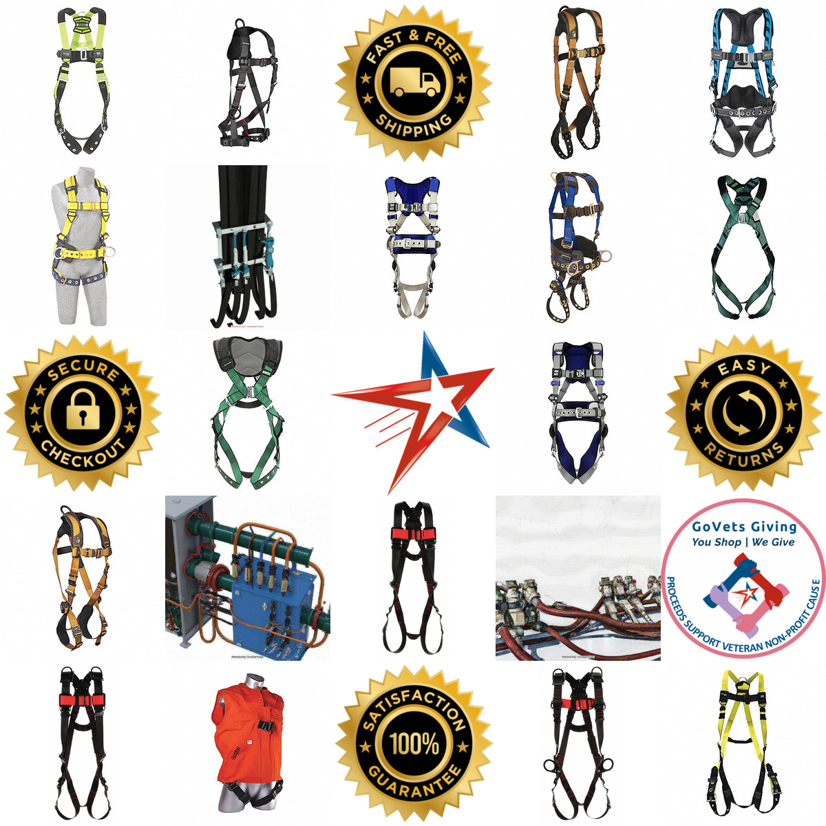 Millions of Products A selection of Harnesses products on GoVets