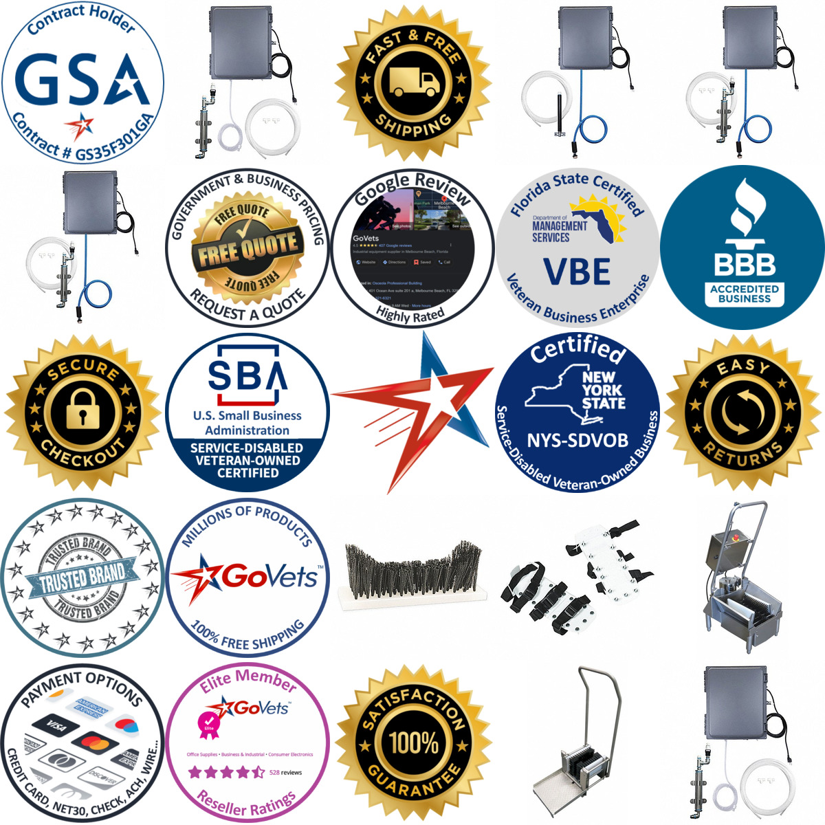 Millions of Products A selection of Footwear Sanitizers products on GoVets