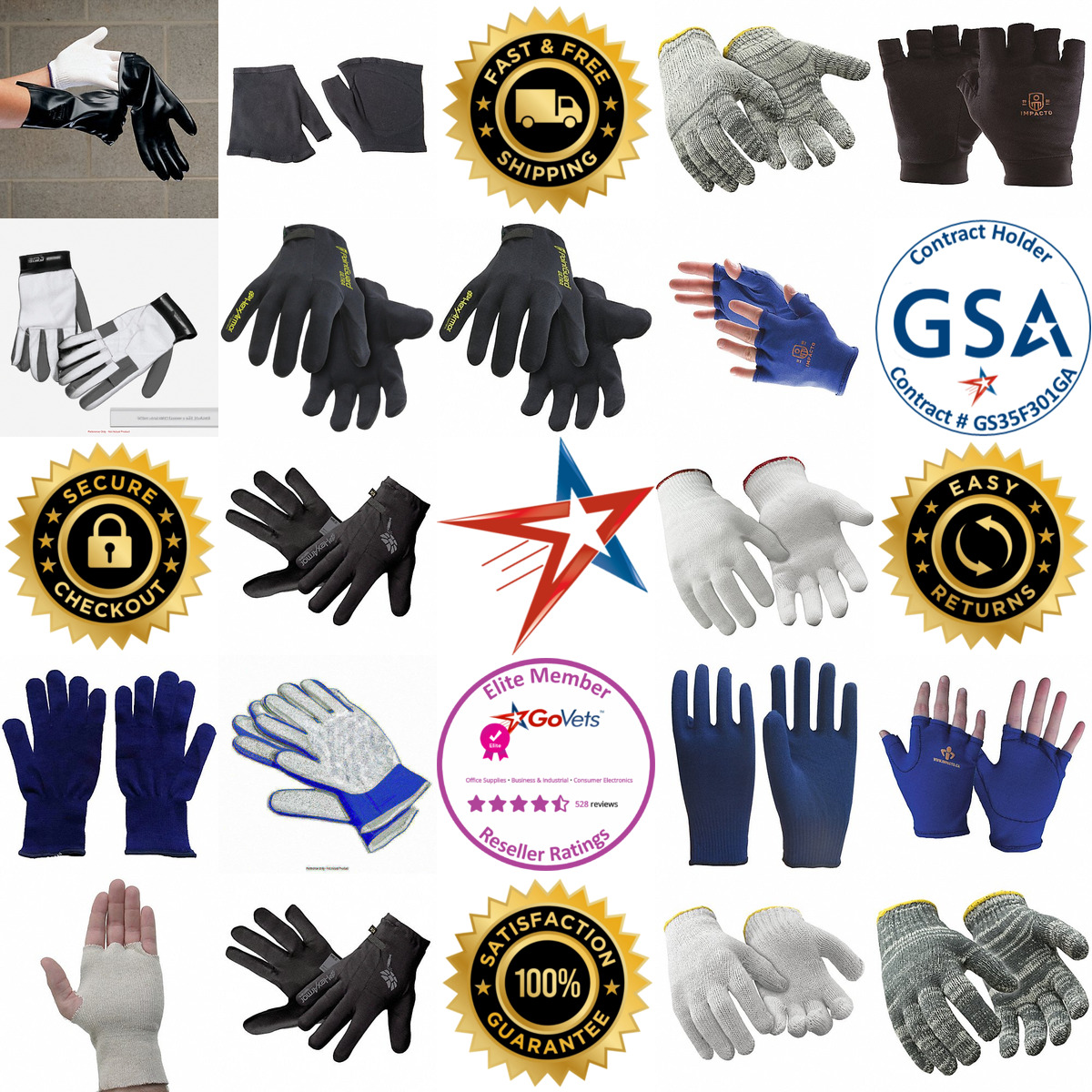 Millions of Products A selection of Glove Liners products on GoVets