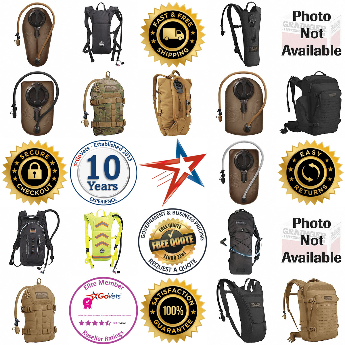 Millions of Products A selection of Hydration Packs products on GoVets