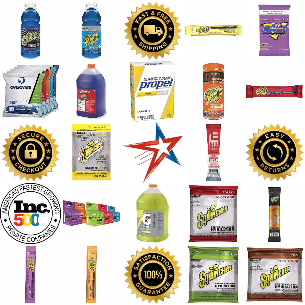 Millions of Products A selection of Sports Drinks and Thirst Quenchers products on GoVets