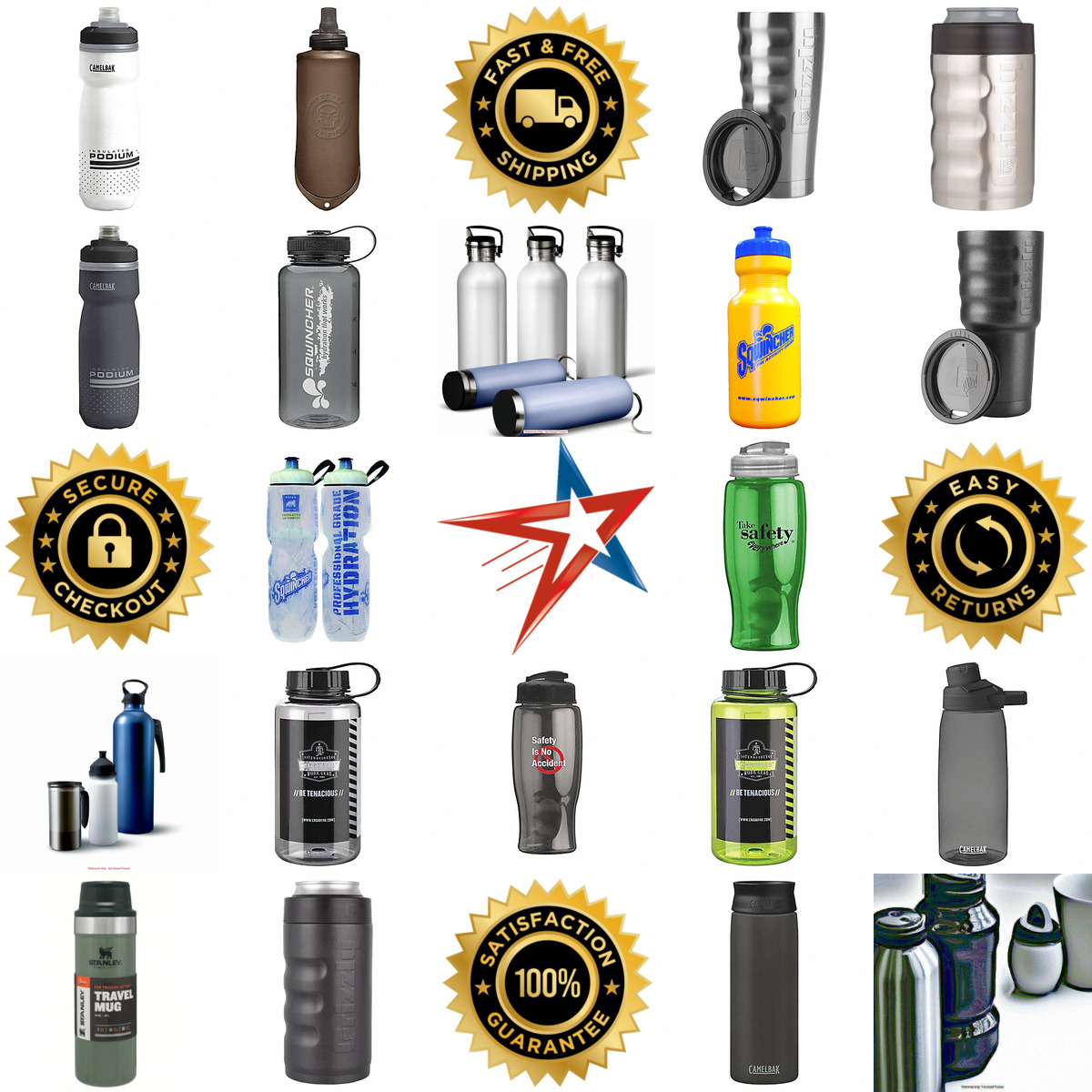 Millions of Products A selection of Water Bottles and Travel Mugs products on GoVets