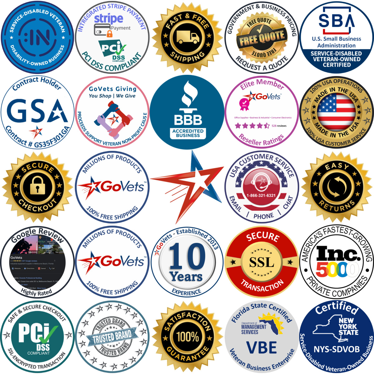 Millions of Products A selection of Back Supports products on GoVets