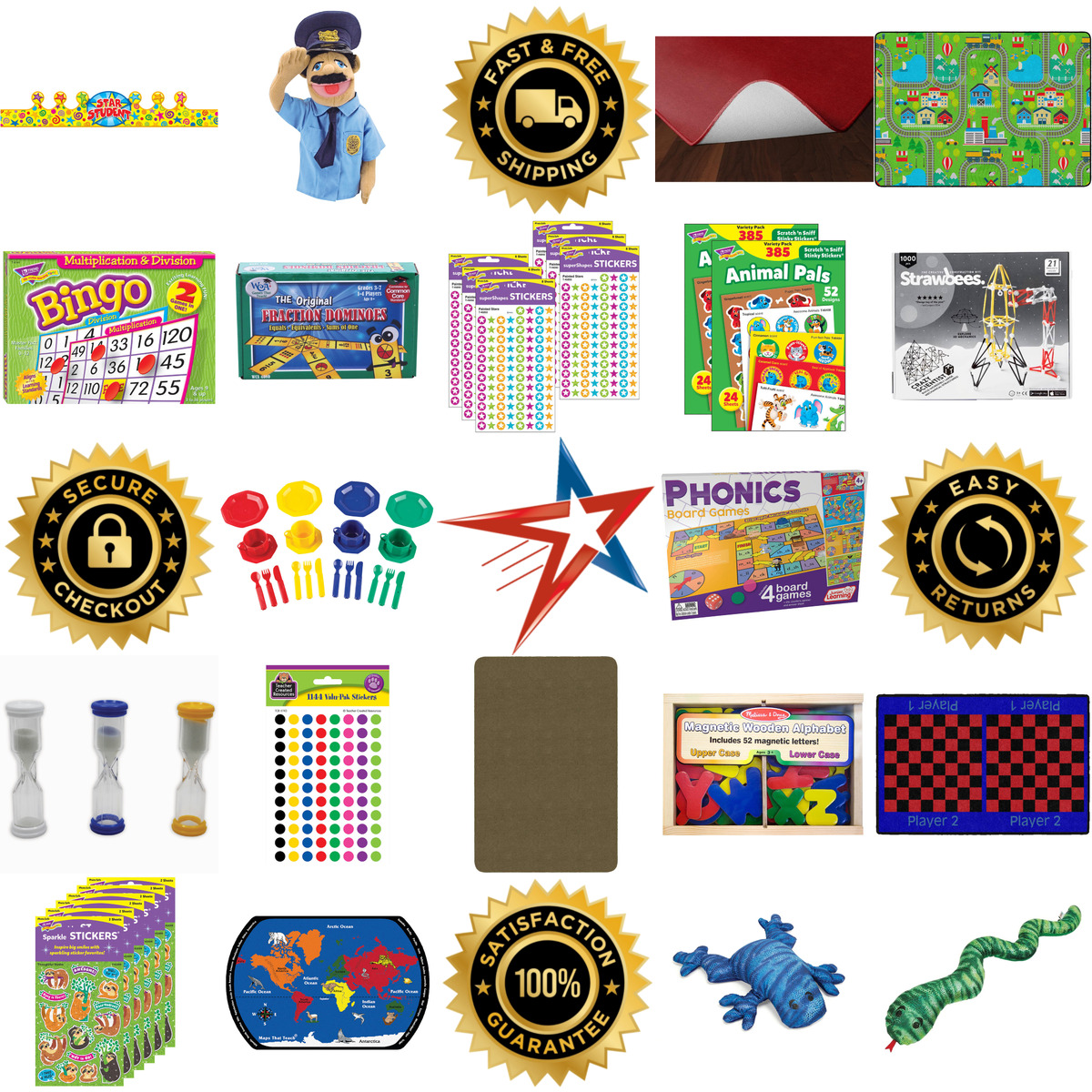 Millions of Products A selection of Classroom Games and Rewards products on GoVets