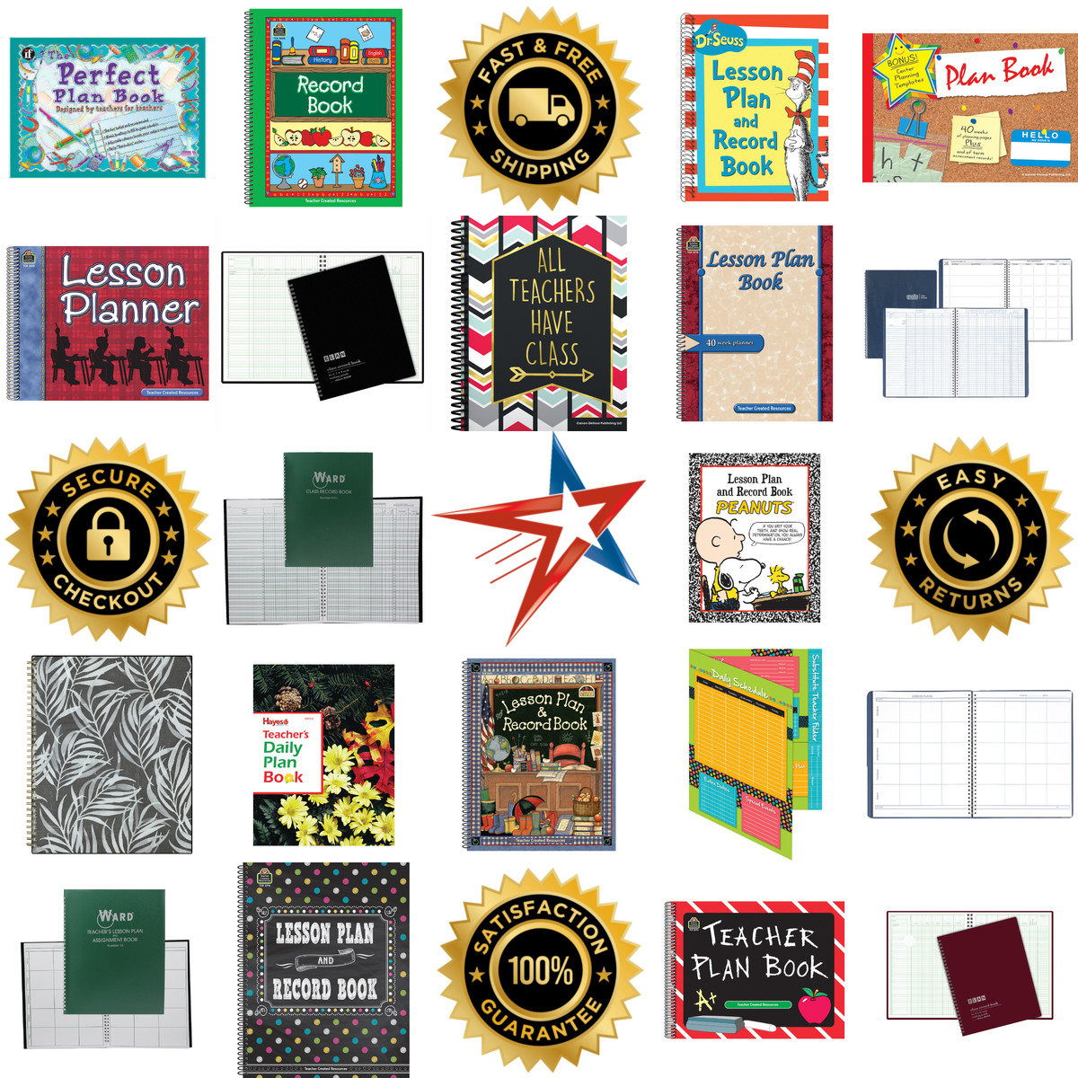 Millions of Products A selection of Teacher Planners products on GoVets