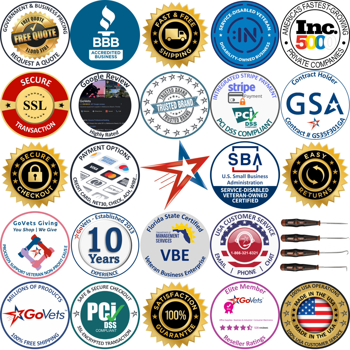 Millions of Products A selection of Paramount products on GoVets