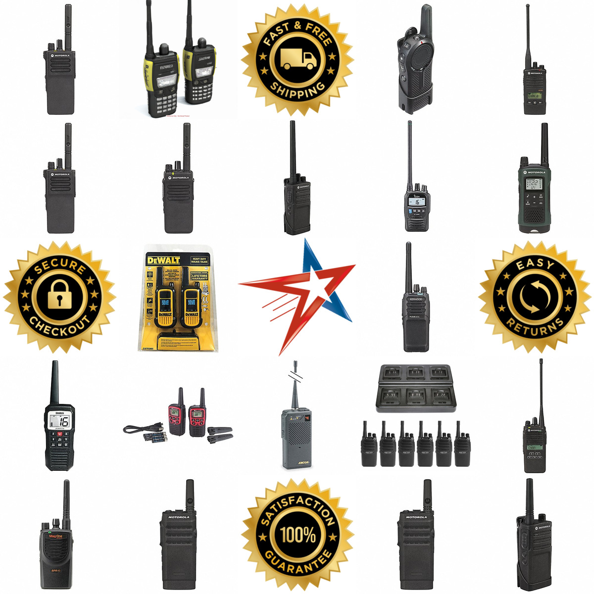 Millions of Products A selection of Handheld Two Way Radios products on GoVets