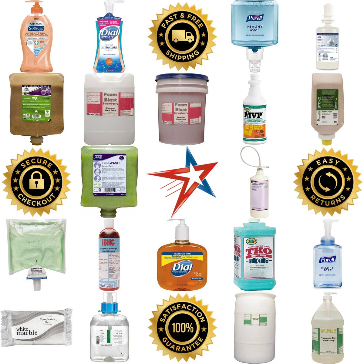 Millions of Products A selection of Hand Cleaners and Soap products on GoVets