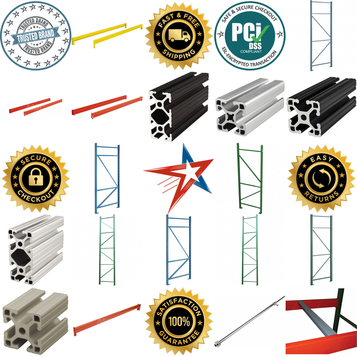 Millions of Products A selection of Framing Beams and Uprights products on GoVets
