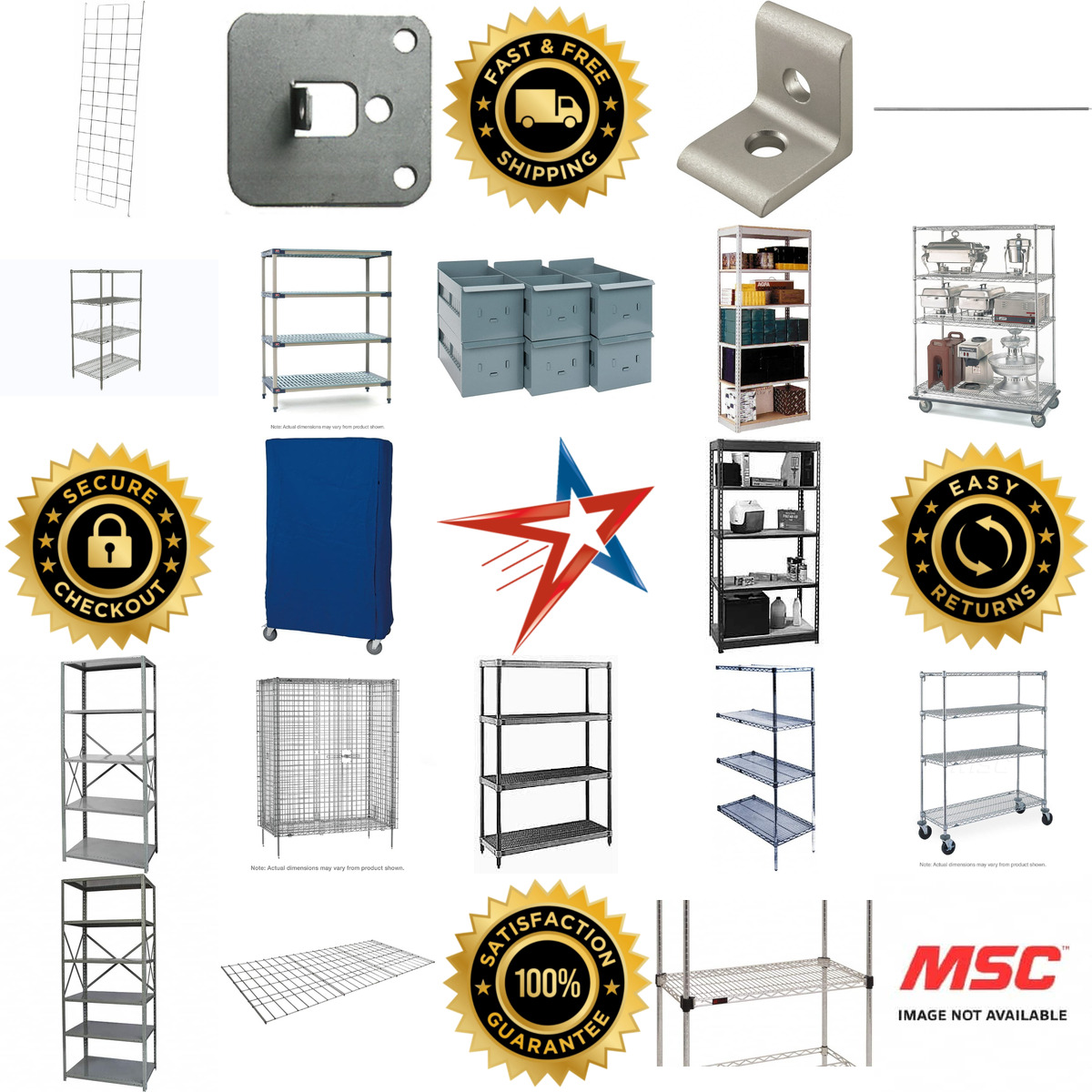 Millions of Products A selection of Open Shelving Units products on GoVets