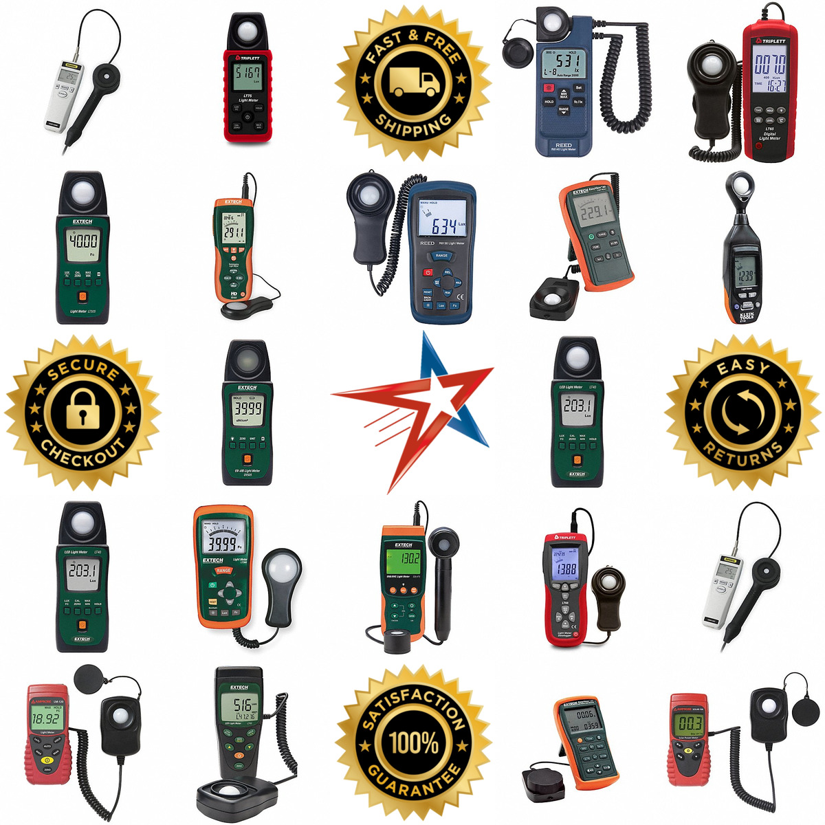 Millions of Products A selection of Light Meters products on GoVets