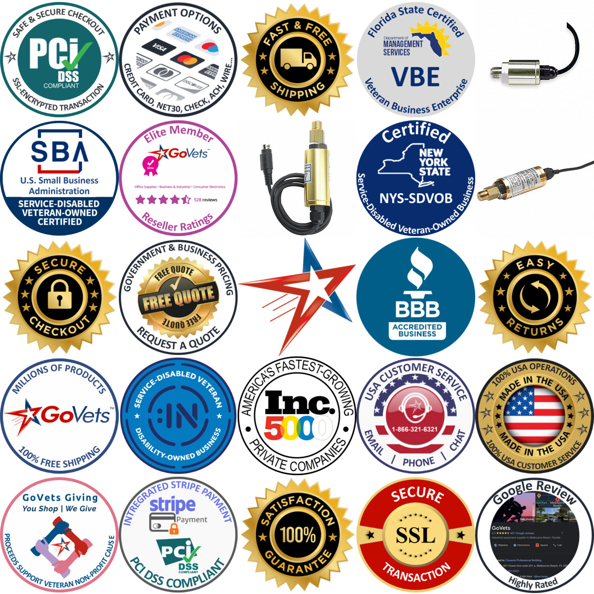 A selection of Digital Pressure Meter Transducers products on GoVets