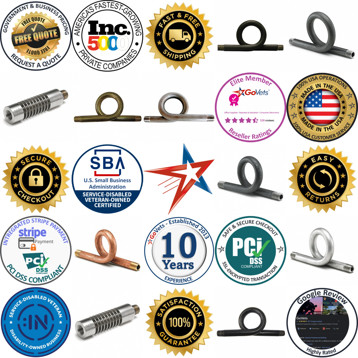 Millions of Products A selection of Pressure Gauge Siphons products on GoVets