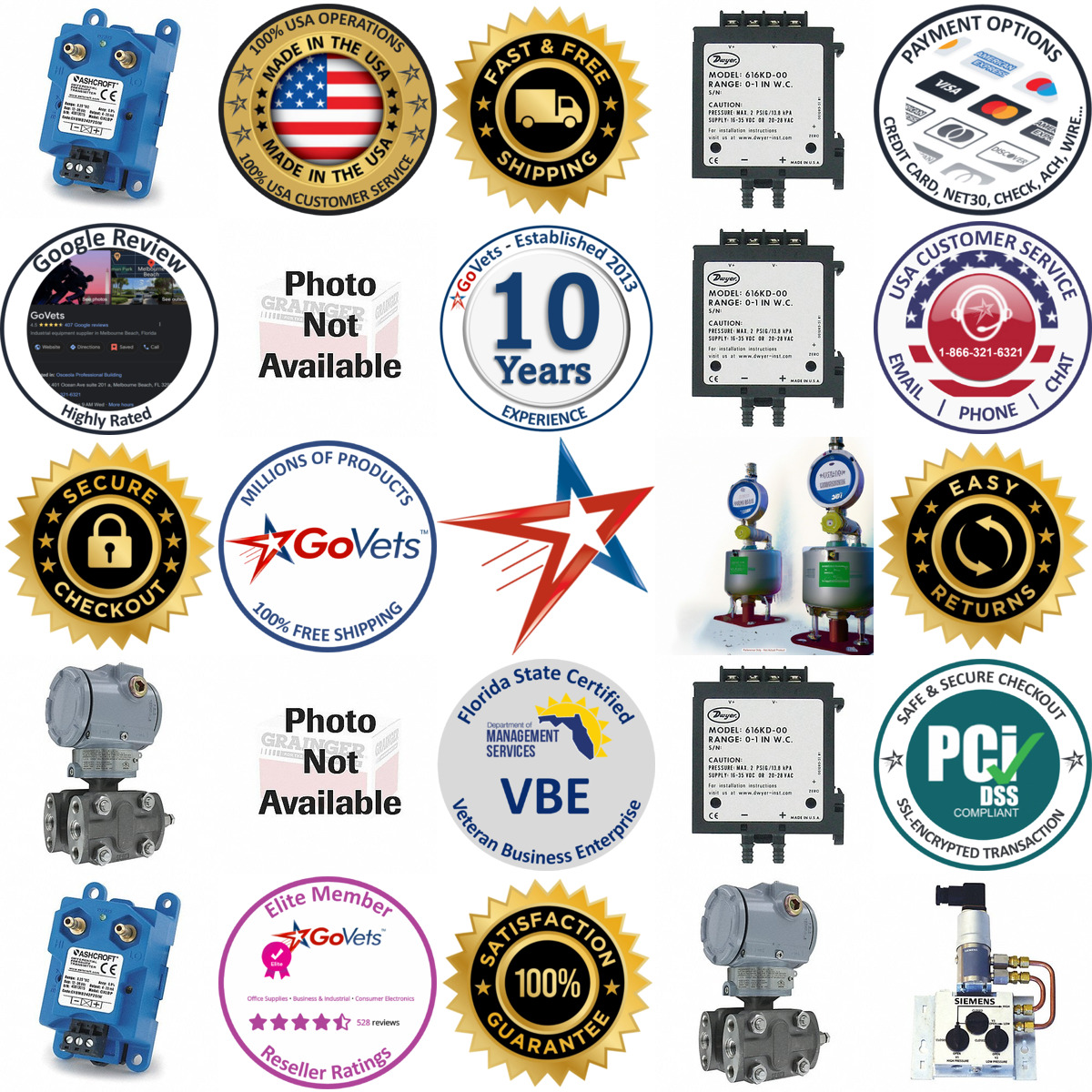 Millions of Products A selection of Standard Differential Pressure Transmitters products on GoVets