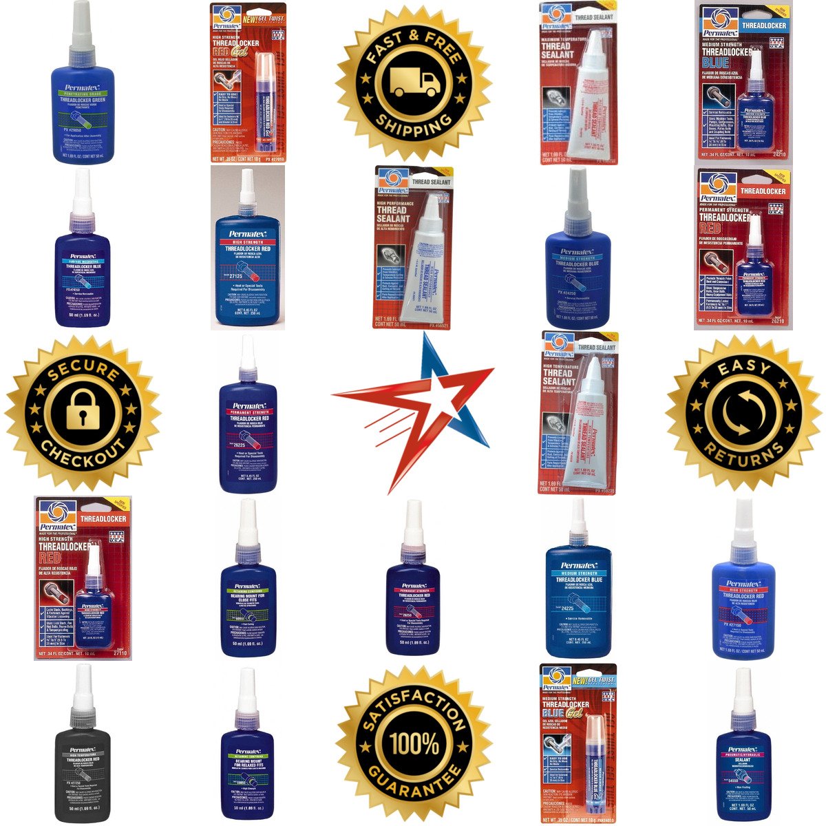 Millions of Products A selection of permatex. products on GoVets