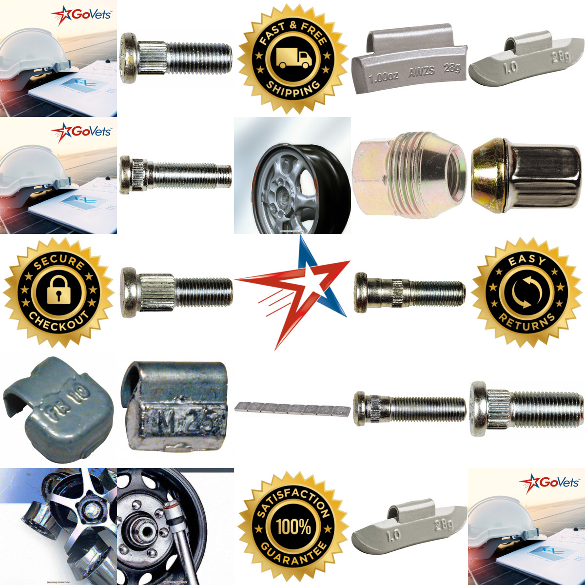 Millions of Products A selection of Automotive Wheel Hardware products on GoVets