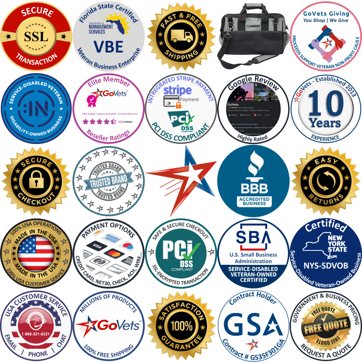Millions of Products A selection of Kennedy products on GoVets