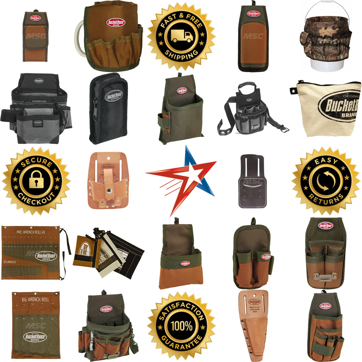 Millions of Products A selection of Bucket Boss products on GoVets