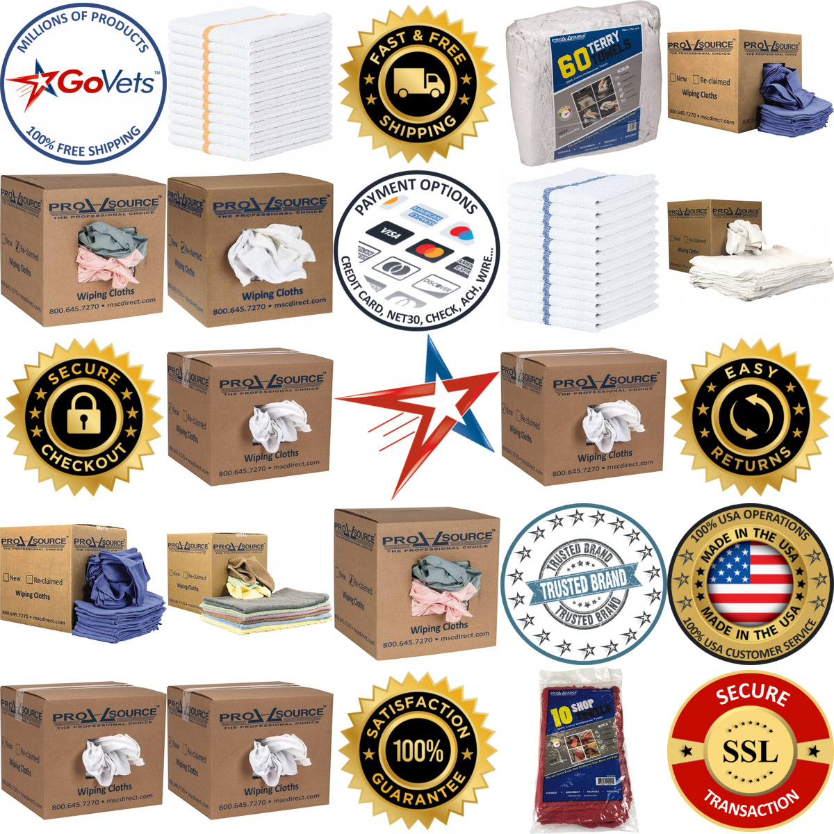 Millions of Products A selection of Pro Source products on GoVets